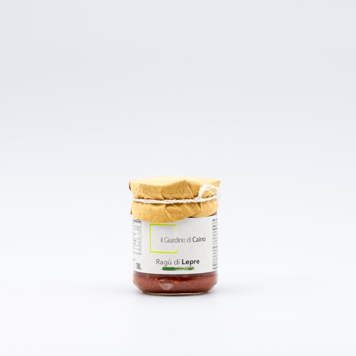 LA DISPENSA DI CAINO | SAUCE AU LIÈVRE