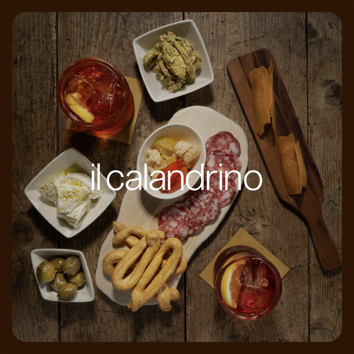 APÉRITIF À DEUX | LE CALANDRINO