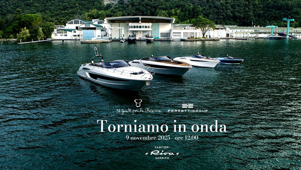 IL GUSTO PER LA RICERCA - TORNIAMO IN ONDA - 9 NOVEMBRE, CANTIERI RIVA, SARNICO