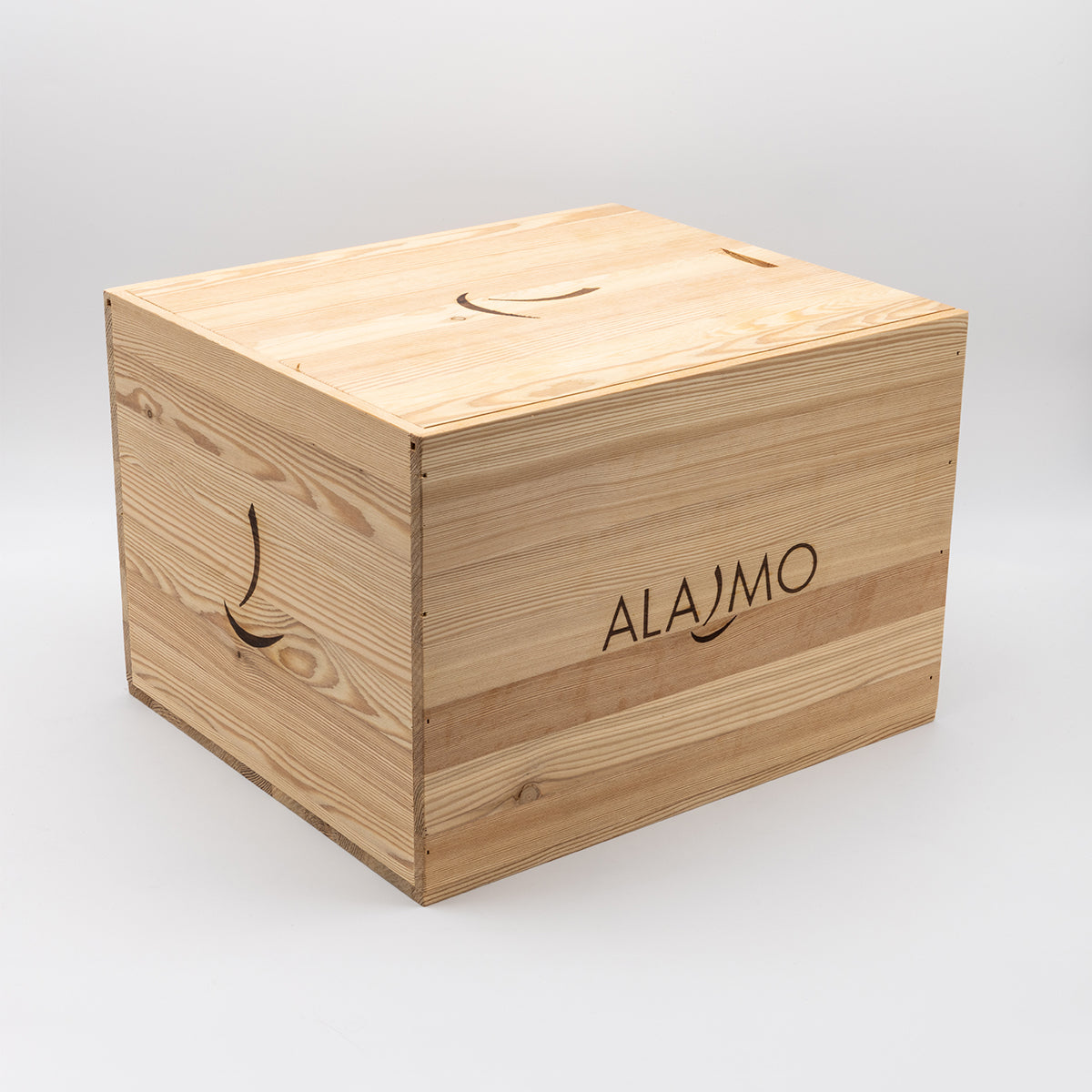 COFFRET CADEAU ALAJMO | COFFRET EN BOIS 6 BOUTEILLES
