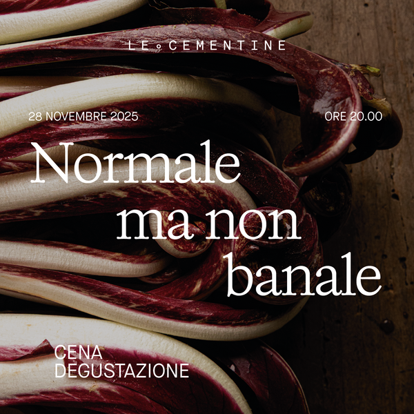 LE CEMENTINE | NORMALE MA NON BANALE - 28 NOVEMBRE