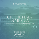 GRAN CAFÉ QUADRI | CICCHETTATA EN MUSIQUE – EDOARDO BENNATO – 6 JUILLET